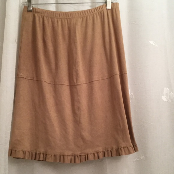 J. Jill Dresses & Skirts - J Jill suede midi skirt, size small